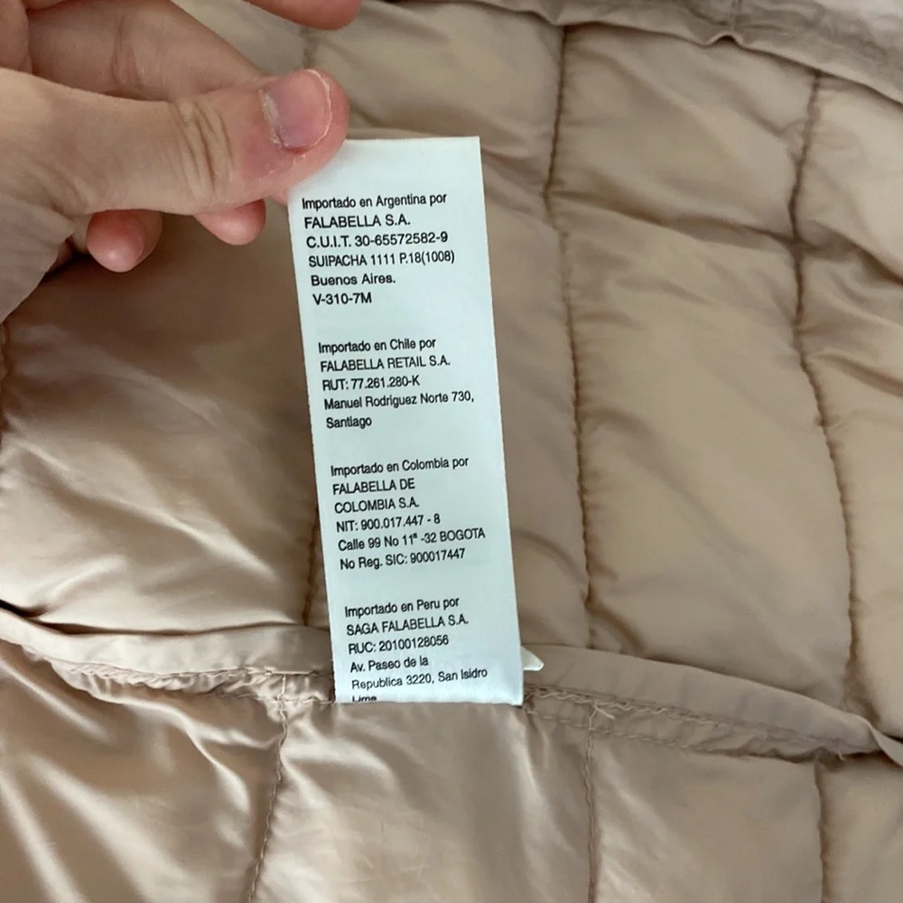 Sybilla outerwear light pink puffer coat - Picture 10 of 10